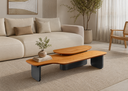 Ver imagem 1 de Mesa de Centro Brisa Tampo MDF 25mm Lâmina Natural