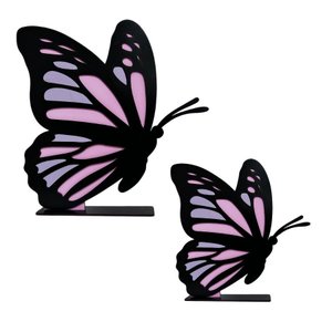 Kit 2 Peças Borboletas P e G Decoração Festa Aniversário
