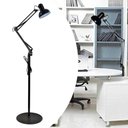 Ver mais imagens de Luminaria Abajur Chao E27 Metal Articulada Iluminaçao Sofa Mesa Sala Trabalho Estudos Leitura