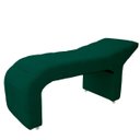 Ver imagem 1 de Maca Estofada Julia para Estetica Facial Sombrancelha Suede Verde