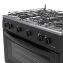 Ver imagem 3 de Fogão 5 Bocas Gaudi Mesa Inox Giii Preto Fosco Gás Glp Venax