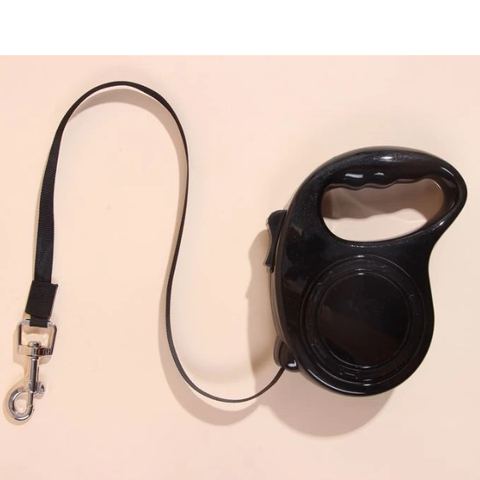 Guia Retrátil 5 Metros - Xs:Preto