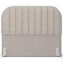 Ver imagem 5 de Cabeceira Cama Box King Estofada Orgânica 195cm Alice W01 Linho Bege - Lyam Decor