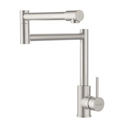 Torneira Pia Misturador Aço Inox Tramontina Flexion Escovado - 1 Torneira Pia Misturador Aço Inox Tramontina Flexion Escovado - 1