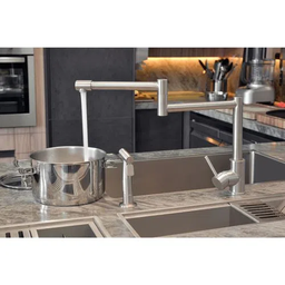 Torneira Pia Misturador Aço Inox Tramontina Flexion Escovado - 3 Torneira Pia Misturador Aço Inox Tramontina Flexion Escovado - 3