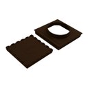 Ver imagem 2 de Ralo Invisível Rebaixado Adaptado Caixa Sifonada Marrom 18cm G.D.A. INDUSTRIA E DISTRIBUIDORA DE FUN