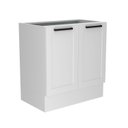 Ver imagem 3 de Armário de Cozinha Balcão 80cm S/tampo 2 Portas 100% Mdf Phoenix Móvel na Caixa