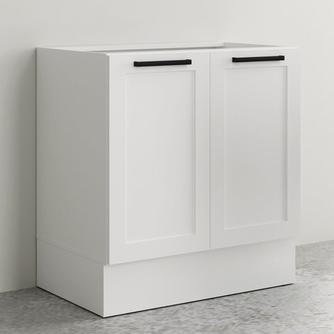 Armário de Cozinha Balcão 80cm S/tampo 2 Portas 100% Mdf Phoenix Móvel na Caixa