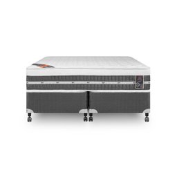 Cama Box + Colchão Castor Queen Premium Gel One Face Pocket 158x198x59cm - 2 Cama Box + Colchão Castor Queen Premium Gel One Face Pocket 158x198x59cm - 2