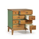 Ver imagem 2 de Cômoda 8 Gavetas Verde Amêndoa