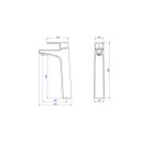 Ver imagem 2 de Misturador Monocomando de Mesa Deca Bica Alta para Lavatório Level Cromado - 2885.c26