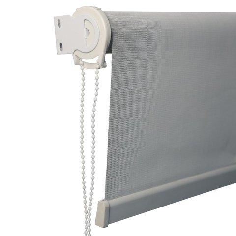 Persiana em Rolo Tela Solar 3% Off White 1,0 M X 1,6 M Atlas