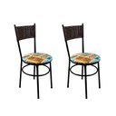 Ver imagem 1 de 2 Cadeiras Pretas para Cozinha Viena Marrom:Happy Hour