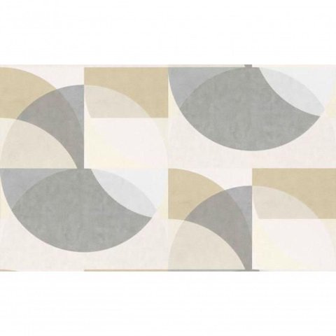 Papel de Parede Raízes Círculos 1015002 Tam. 4m² Papel de Parede Raízes Círculos 1015002