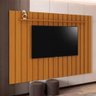 Painel Brise sem Nicho 220cm para Tv até 75 Polegadas Edn Cor Cedro - 3
