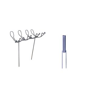 Suporte Para 4 Varas De Pesca E Suporte De Guarda-Sol Chão