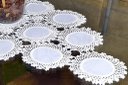 Ver imagem 2 de Caminho de Crochê Linha Cléa 0,90m - Branco Arte & Tear