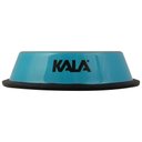 Ver imagem 4 de Comedouro Pet Kala 22cm Aço Inox Azul Único 1 Tigela Pet Azul Aço Inox
