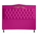 Ver imagem 3 de Kit Cabeceira de Cama Box e Calçadeira Baú Madri Casal 140 Cm Suede Rosa Pink Eli Móveis e Decoração