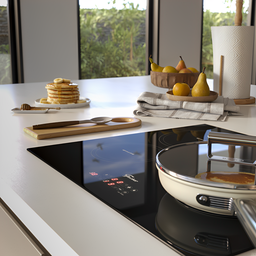 Cooktop Fischer 4 Bocas por Indução Vitrocerâmica Touch Preto 220v - 4