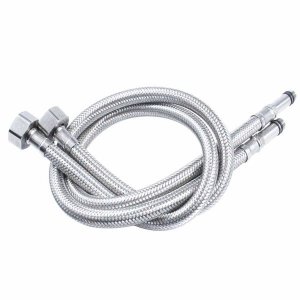 Mangueira Flexível Para Misturador Monocomando 60cm (par)