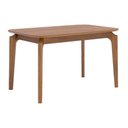 Ver imagem 1 de Mesa para Sala de Jantar Ficus 130cm Tampo em Mdf Madeira/cinamomo
