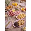 Ver imagem 2 de Bandeja Rosa em Cerâmica