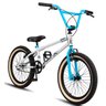 Bicicleta Aro 20 Bmx Pro-x Série 1 Freio V-brake Pneu Balão Pro X Branco+Azul - 2
