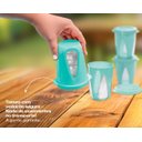 Ver imagem 2 de Kit Copo Outdoor com 4 Peças 330ml Cada Verde Aruba Tupperware