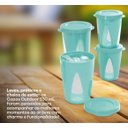 Ver imagem 1 de Kit Copo Outdoor com 4 Peças 330ml Cada Verde Aruba Tupperware