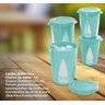 Kit Copo Outdoor com 4 Peças 330ml Cada Verde Aruba Tupperware - 1