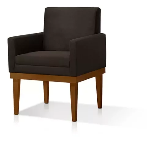 Ver imagem 7 de Sofá Living 3 e 2 Lugares Valência - 2,20/1,58mts + 02 Poltronas C/ Base Madeira de Reflorestamento 