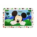 Ver imagem 4 de Kit Refeição Infantil Melamina Mickey 6 Peças Prato, Copo, Jogo Americano e Talheres- Tuut