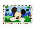 Ver imagem 4 de Kit Refeição Infantil Melamina Mickey 6 Peças Prato, Copo, Jogo Americano e Talheres- Tuut