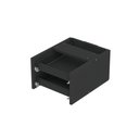 Ver imagem 2 de Gaveteiro Aéreo GA02G P15 2 Gavetas em MDF-MDP com Fechadura Preto Pandin Móveis