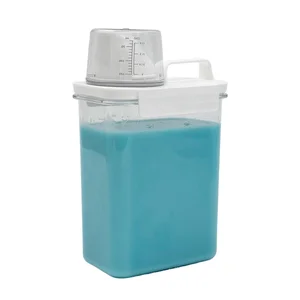 Porta Sabão ou Amaciante com Copo Medidor 1800ml - Oikos