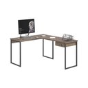 Ver imagem 3 de Mesa em L com 1 Gavetas Ferv Afarra
