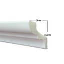 Ver imagem 2 de Rodateto de Poliestireno 3,5cm Branco 61004 - Arquitech:branco
