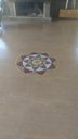 Ver imagem 2 de Mandala Indiana I Piso Mosaico Ceramico 250cm