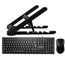Ver imagem 1 de Suporte Notebook + Teclado E Mouse C/ Fio Usb - Hayom-tc3216