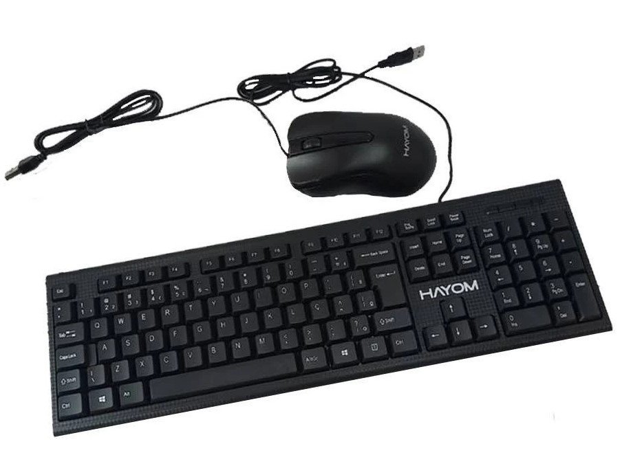 Suporte Notebook + Teclado E Mouse C/ Fio Usb - Hayom-tc3216 - 2