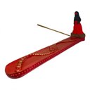 Ver imagem 1 de Incensário Régua Orixá em Resina 24 Cm - Escolha a Cor:pomba Gira Vermelha