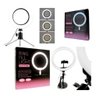 Iluminador Anel de Luz Led C/tripé + Suporte Celular 4 Peças - 2