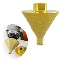 Ver imagem 6 de Broca Cônica Diamantada de Chanfrar Fresa Esmerilhadeira 50mm