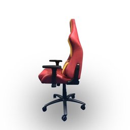 Cadeira Gamer Dazz Nations Espanha com Apoio de Braços/Amarelo - 5