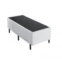 Ver imagem 1 de Base Cama Box Paris Queen Branco 158x198cm Inducol