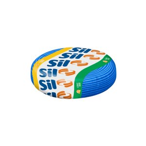 Fio Cabo Flex 2,50mm 750v com 50 Metros Azul Sil