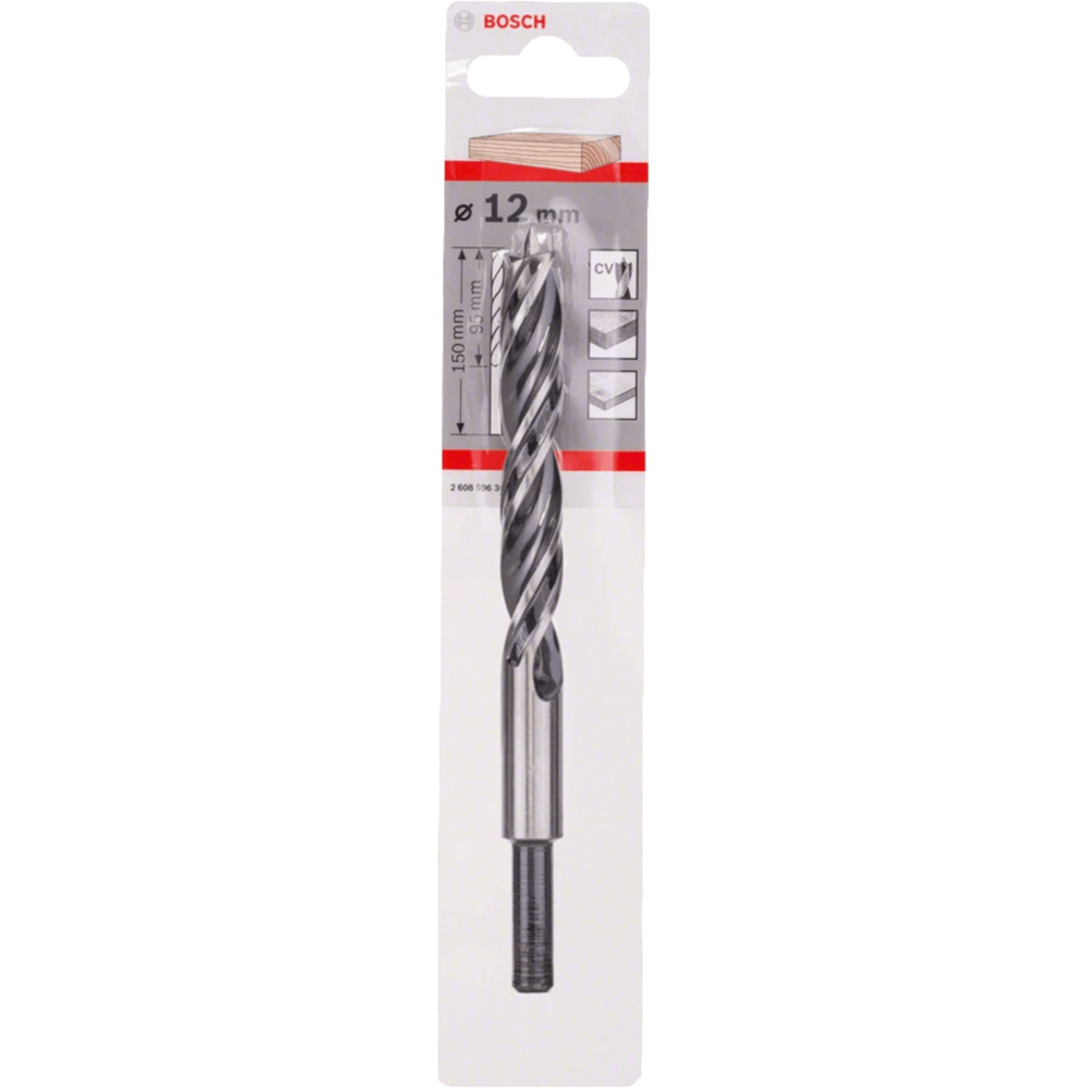 Broca em Espiral para Madeira 12mm - 2608596309000 - BOSCH - 3