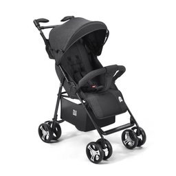 Carrinho de Passeio para Bebê Flick até 15kg Preto Multikids - 1