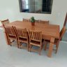 Conjunto Mesa e Cadeiras Rústicas Made Wood 8 Lugares - 1